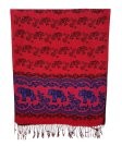 (image for) Elephant Print Pashmina