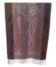 (image for) Rainbow Paisley Pashmina Black