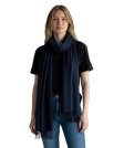 (image for) Winter Cashmere Feel Wrap Navy