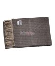 (image for) Cashmere Feel Design Scarf Black/Tan