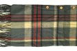 (image for) Plaid Blanket Wrap Dark Grey