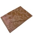 (image for) Peony Pattern Pashmina Tan