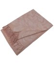 (image for) Peony Pattern Pashmina Peach