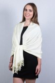 (image for) Butter Cream Pashmina Scarf New