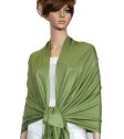 (image for) Olive Solid Pashmina Scarf