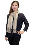 (image for) Silky Soft Solid Pashmina Scarf Khaki NEW