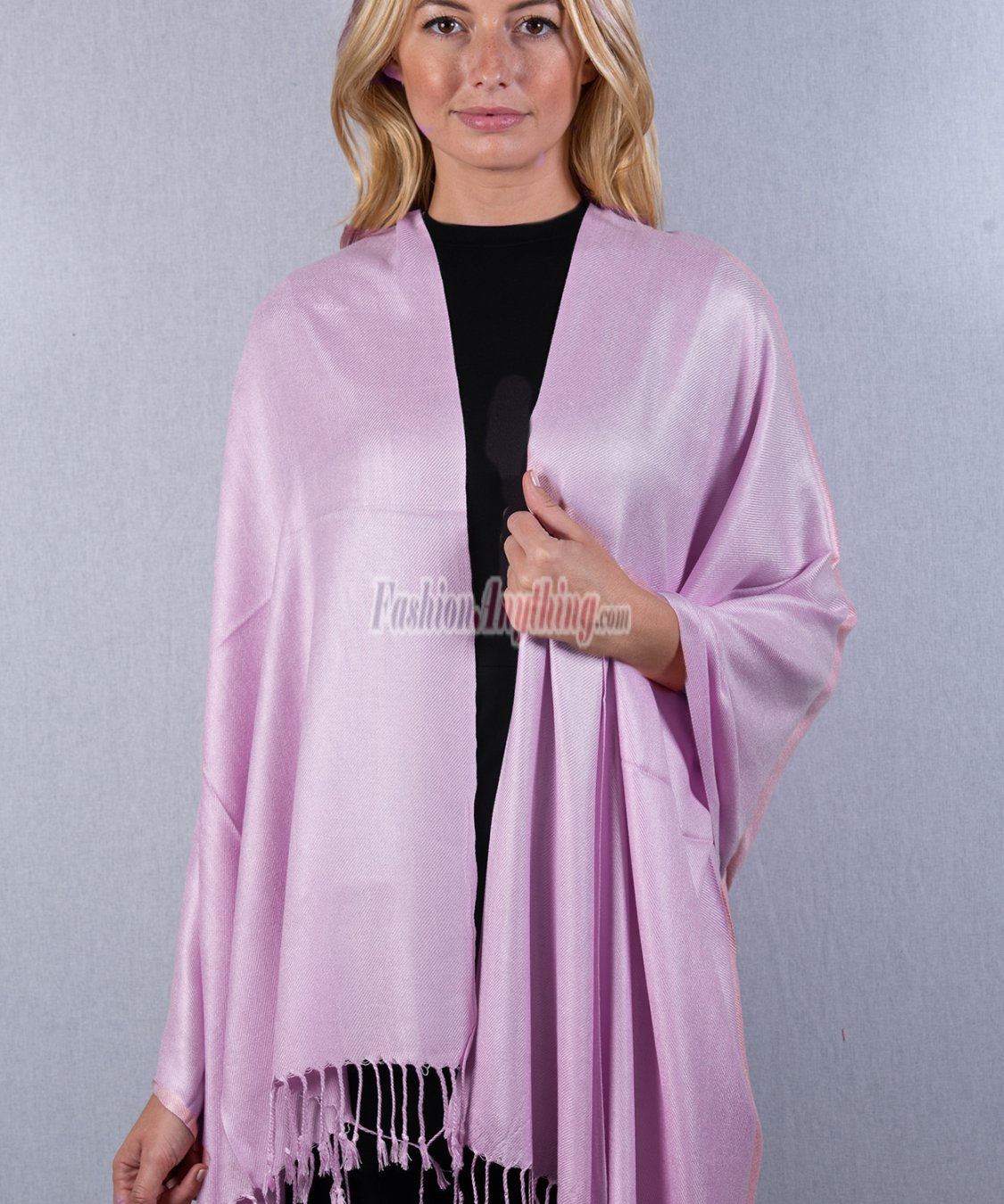 (image for) Silky Soft Solid Pashmina Scarf Thistle