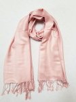 (image for) Silky Soft Solid Pashmina Scarf Dusty Pink