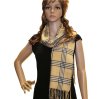 (image for) Woven Cashmere Feel Special Design Scarf #44-02 Beige