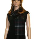 (image for) Woven Cashmere Feel Plaid Scarf #A49-01