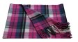 (image for) Cashmere Feel Plaid Scarf Pink