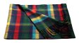 (image for) Cashmere Feel Plaid Scarf Green/Red