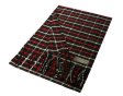 (image for) Cashmere Feel Plaid Scarf Black/Red