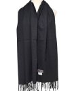 (image for) Winter Cashmere Feel Wrap Black