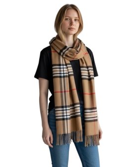 Winter Cashmere Feel Wrap Beige