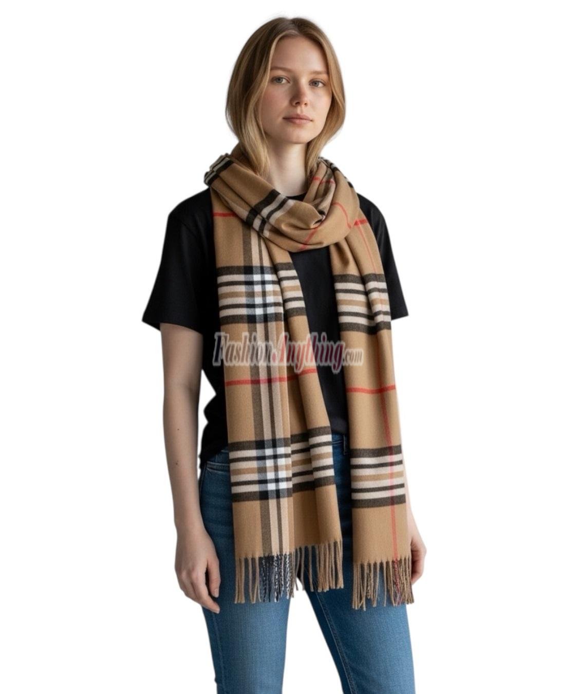 (image for) Winter Cashmere Feel Wrap Beige