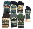 (image for) Wool Knitted Winter Gloves 1dz (12 pairs) Assorted B5043