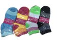 (image for) Women Wide Strip Low Cut Socks DZ (12 Pairs) - Assorted Color
