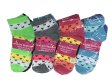 (image for) Women Mini Heart Print Low Cut Socks DZ (12 Pairs) - Assorted Color