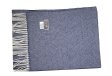 (image for) Cashmere Feel Pattern Scarf Navy