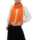 (image for) Cashmere Feel Solid Scarf Orange