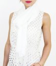 (image for) Lightweight Pashmina Wrap White