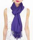 (image for) Lightweight Pashmina Wrap Purple