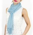 (image for) Lightweight Pashmina Wrap AliceBlue