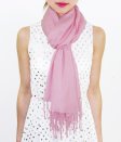 (image for) Lightweight Pashmina Wrap Light Pink