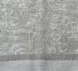 (image for) Paisley Jacquard Pashmina Pearl Grey