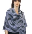 (image for) Pure Paisley Pashmina Wrap Grey