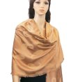 (image for) Pure Paisley Pashmina Wrap Gold