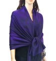 (image for) Phenix Tail Shawls Eggplant