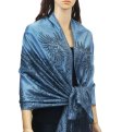 (image for) Phenix Tail Shawls Denim Blue