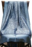 (image for) Paisley Jacquard Border Light Denim