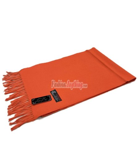 (image for) Cashmere Feel Classic Scarf Pumpkin