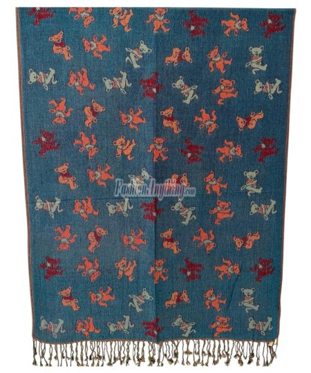(image for) Dancing Bear Pashmina SF24138 1 DZ, Asst. Color