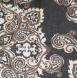 (image for) Lavish Pattern Print Scarf S0080 Brown