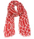 (image for) Lavish Modal Print Shawl S0083 Red