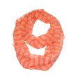 (image for) Lavish Infinity Print Scarf S0093 Orange