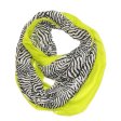 (image for) Lavish Infinity Print Scarf S0111 Green