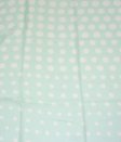 (image for) Lavish Dot Print Scarf S0118 Tiffany Blue