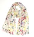 (image for) Lavish Floral Print Scarf S0168 Assorted