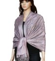 (image for) Braided Paisley Pashmina Pink