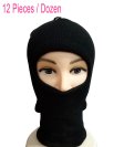 (image for) Knit Face Mask 1dz (12 pieces) Black