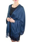 (image for) Navy Pashmina Scarf