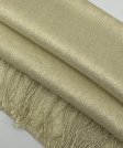 (image for) Metallic Solid Sheer Scarf Tan