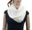 (image for) Infinity Knit Scarf white