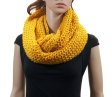 (image for) Infinity Knit Scarf golden yellow