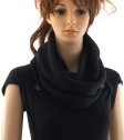 (image for) Knit Loop Scarf Black